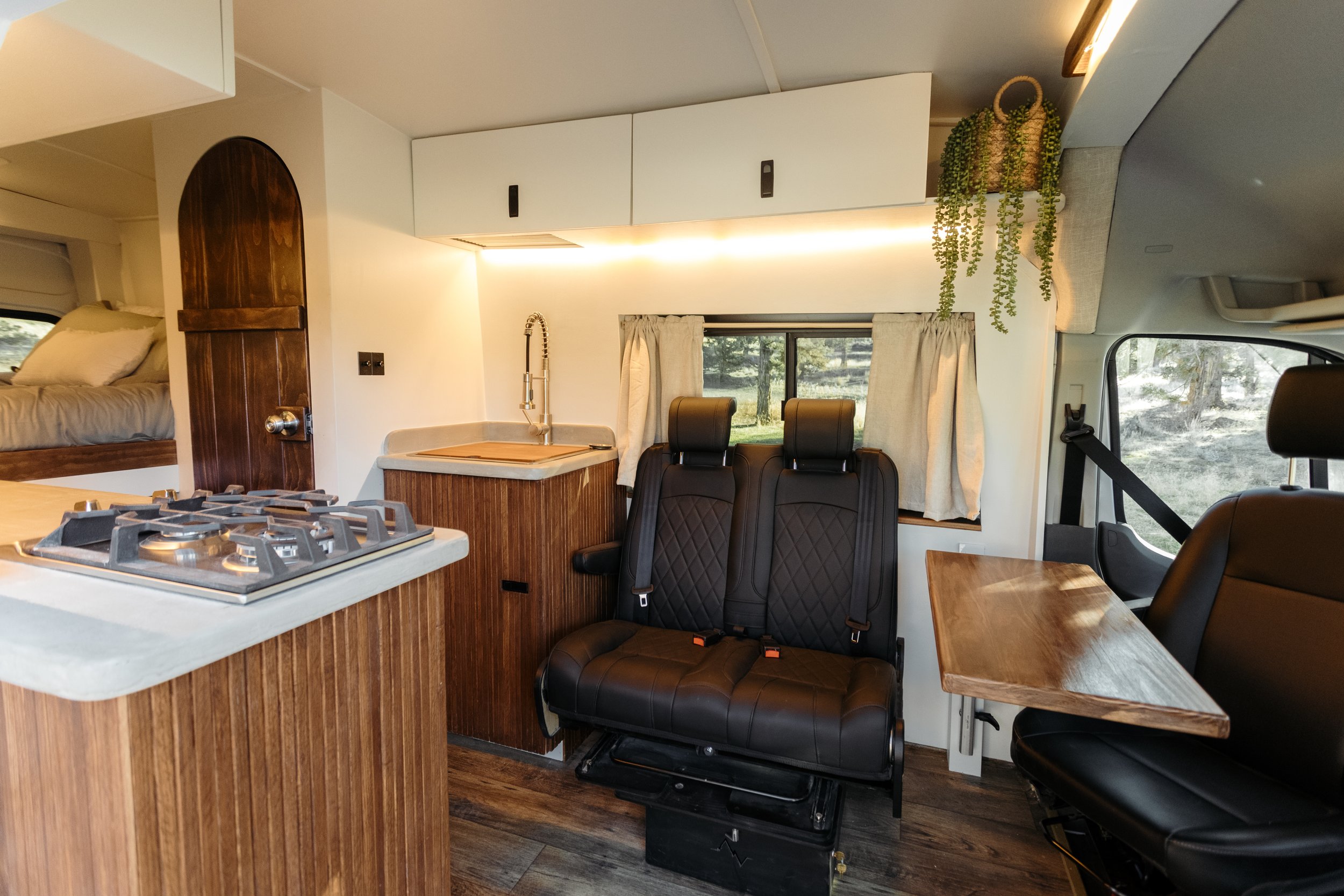 Ford Transit Van Conversion by Cedar & Steel