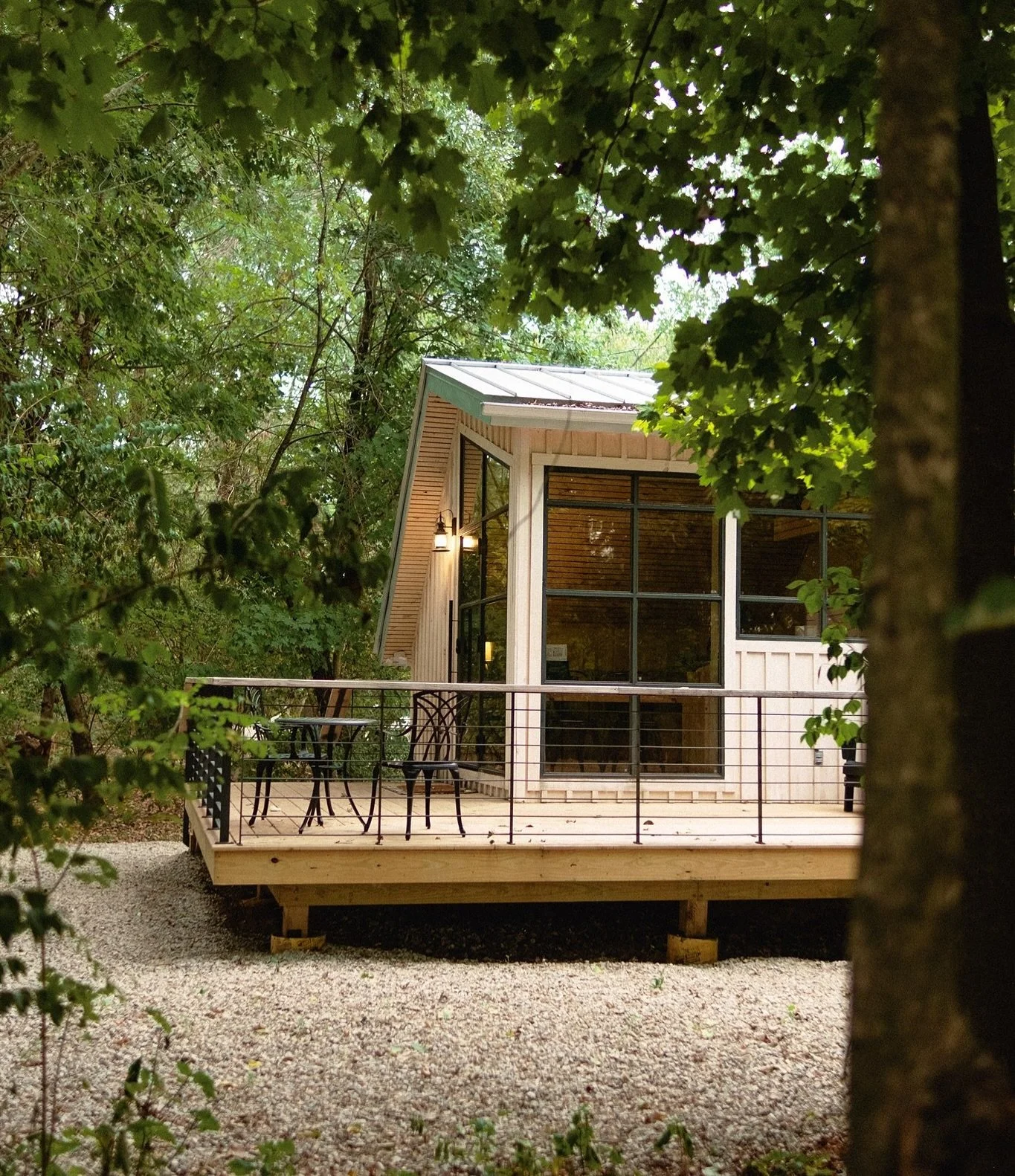 A modern oasis nested in the woods of Missouri.