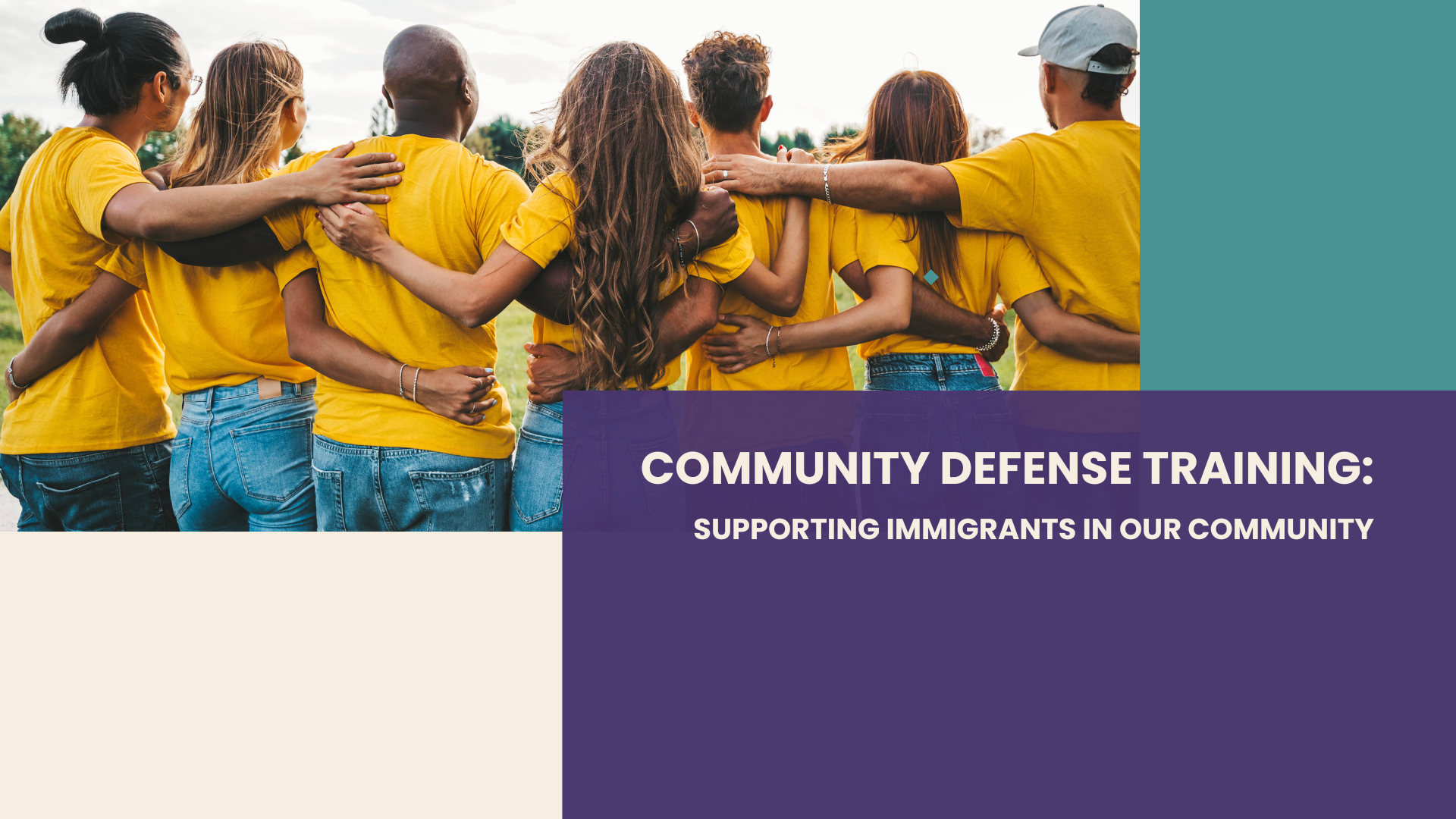 Somerville Community Defense Training: Supporting Immigrants in Our Community