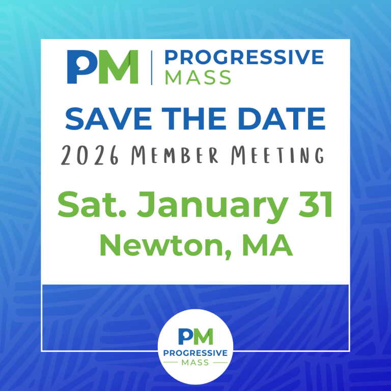 Progressive Mass Annual Member Meeting: Voter Contact