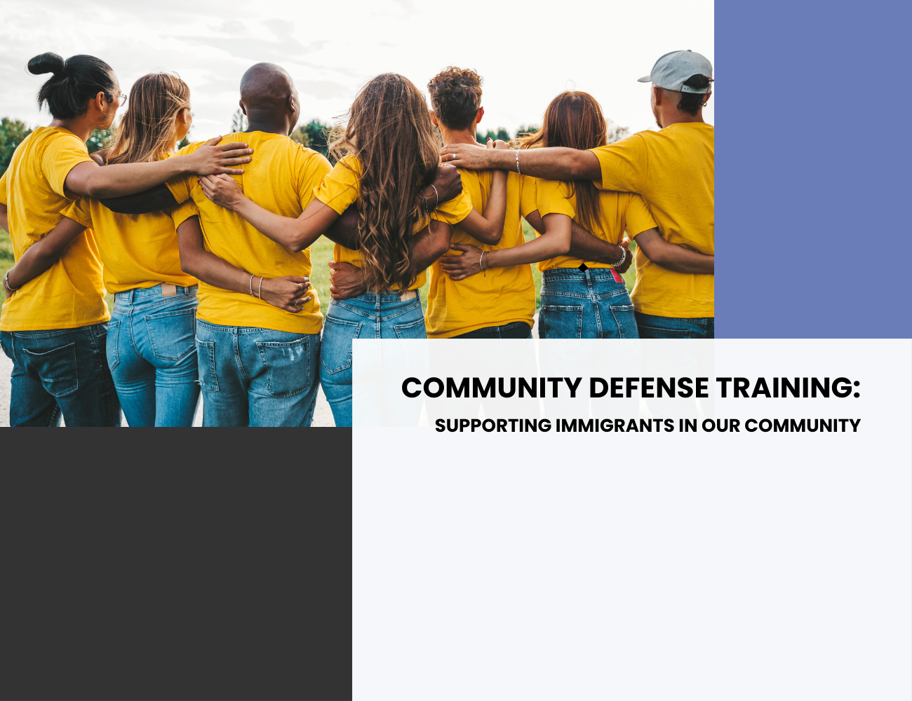 Somerville Community Defense Training: Supporting Our Immigrant Neighbors