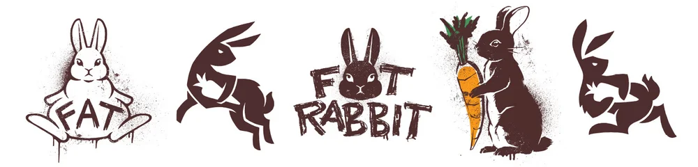 Fat Rabbit Merch Fat Rabbit — Glitschka Studios