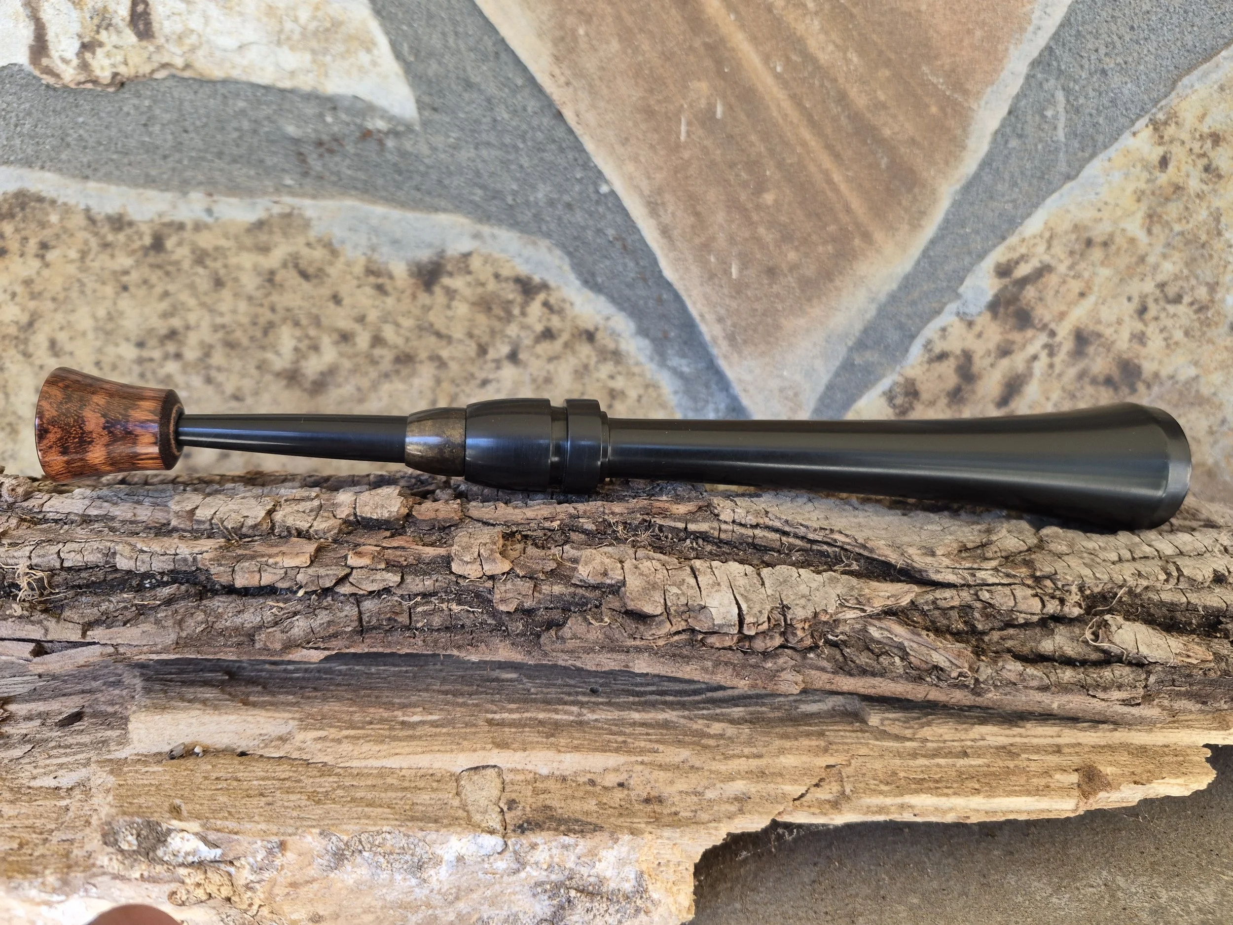 Delrin Classic 2 Trumpet w/Snakewood Lipstop