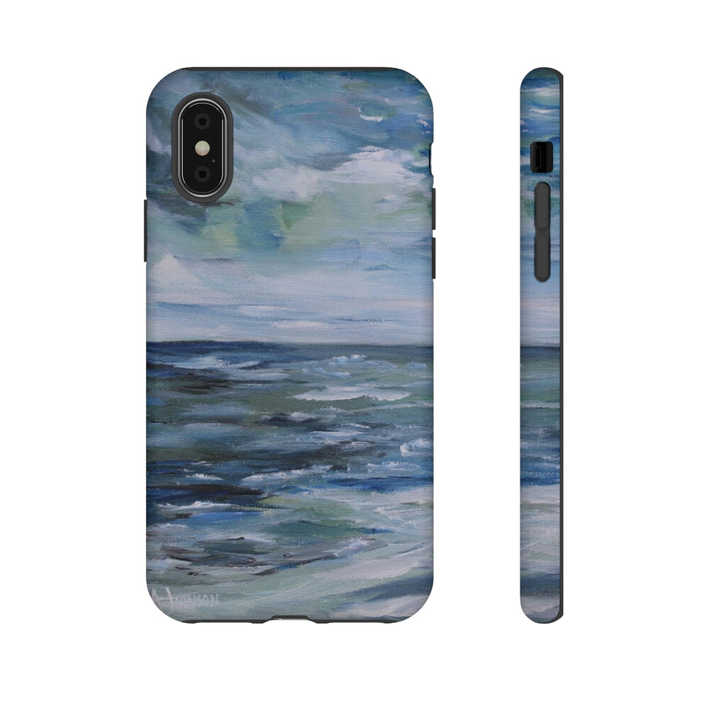Iphone 13 casetify sea logo case, premium high quality