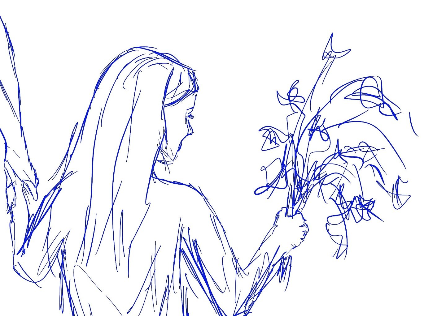 Concept sketch for an upcoming painting I&rsquo;ll use to apply to a gallery themed &ldquo;Impermanence.&rdquo; I&rsquo;d love to hear what this sketch means to you as it relates to the theme! Y&rsquo;all wish me luck! 🍀 🤞🤍