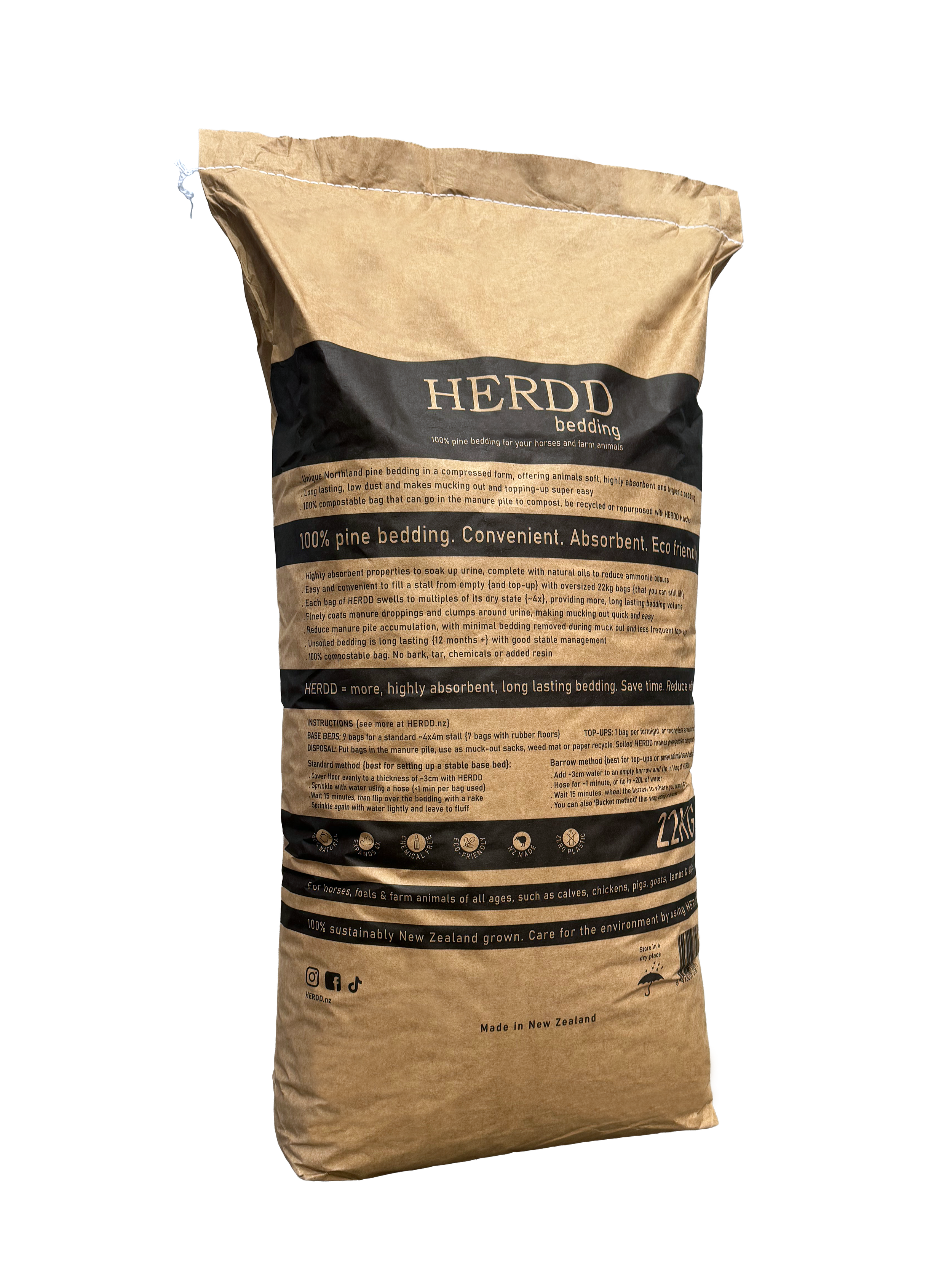 HERDD bedding 22KG bag