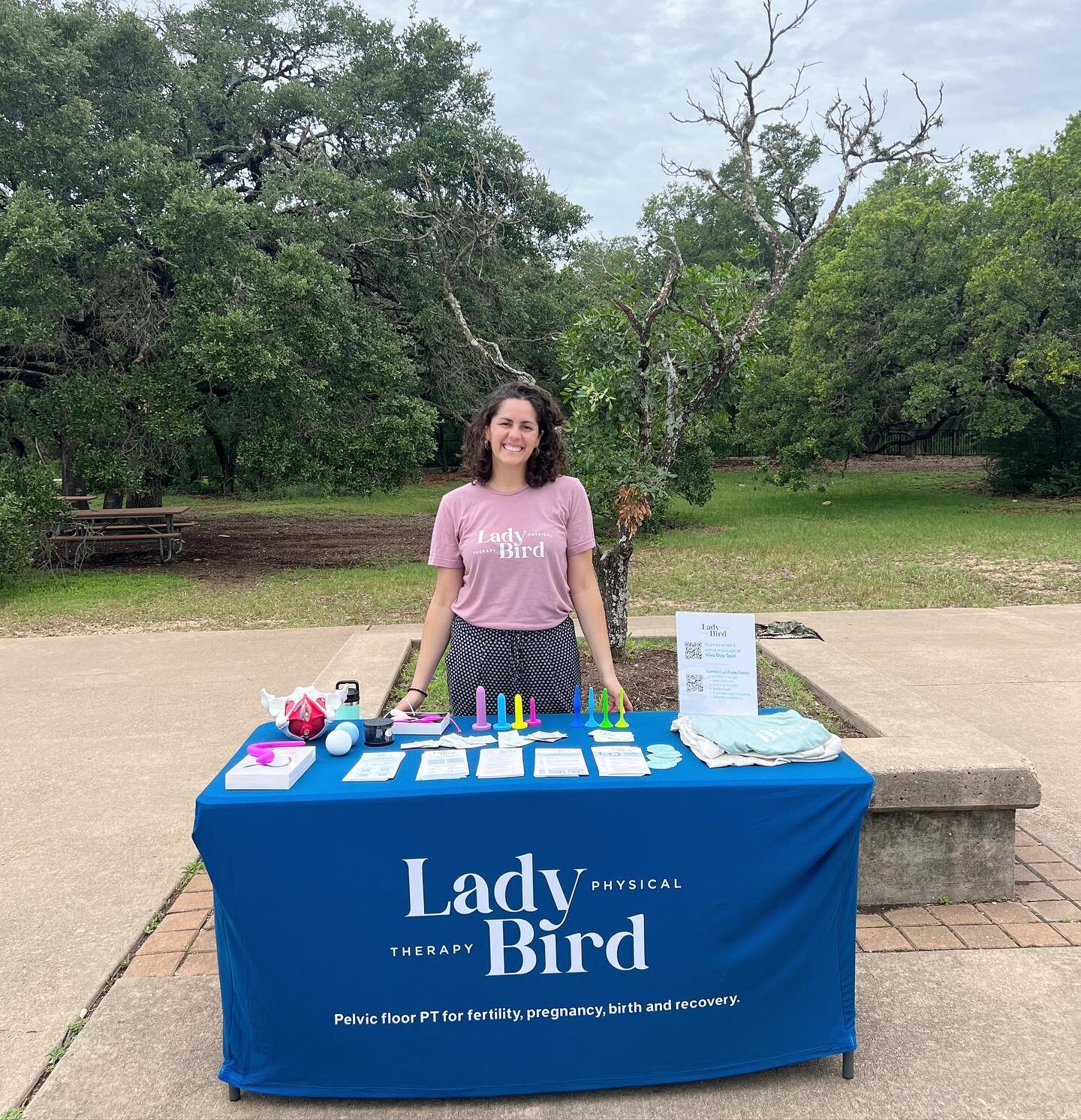 Thanks for having us, @fit4mom.southwestaustin . We&rsquo;re always here to set out dilators for toddlers to play with while talking to parents about conception, pregnancy, birth and recovery!

And in case you&rsquo;re just getting to know us, here a