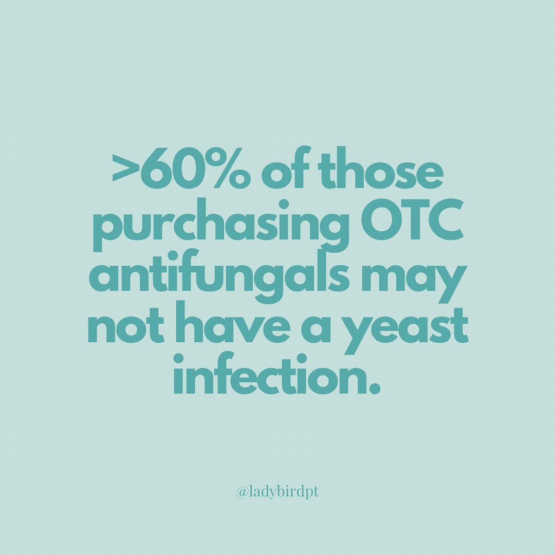 When it comes to yeast infections and over the counter antifungals, guessing isn&rsquo;t good enough.

A study looked at 95 symptomatic people purchasing antifungals for supposed yeast infection. Only 33% actually ended up having a yeast infection wh