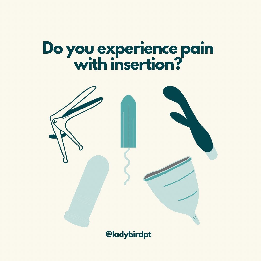 Vulvar or vaginal with insertion can prevent people from:

🔹using period products
🔹going to annual gynecological exams
🔹having pleasurable s*x

But pain with insertion is often treatable. Common causes of pain include:

🔹tight pelvic floor muscle