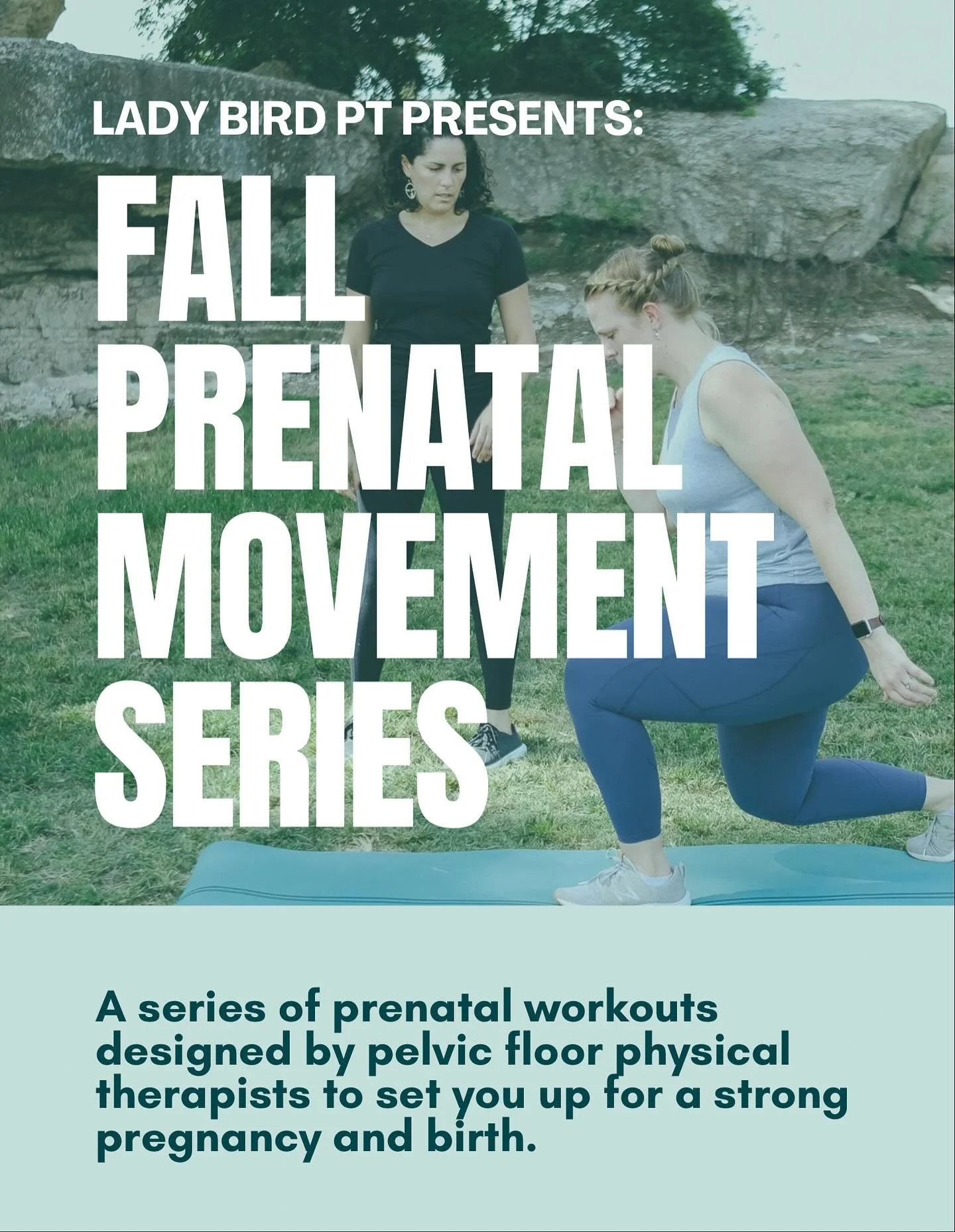 After such great feedback from our Spring movement series, we&rsquo;re excited to be coming back this Fall but with smaller group classes allowing for more attention from our PTs!

@rebeccamaidansky and @jessicachastka_dpt will be guiding you through