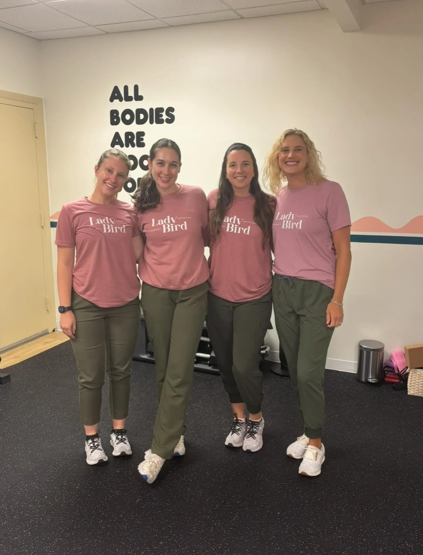 Just stumbled upon this very cute accidental matching pic that @samyorke12 sent me months ago! 

What a perfect way to kick off our national PT month post series than these four Lady Birds in matching outfits 😍

If you&rsquo;ve been lucky enough to 