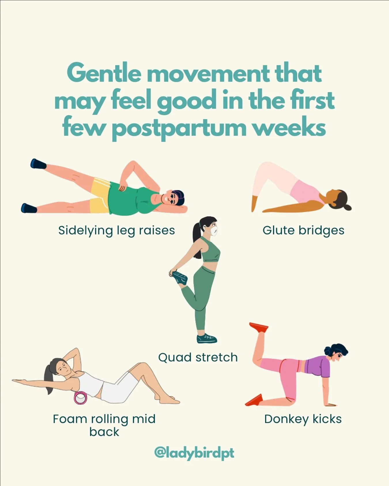 Rest is so important in the early weeks, and if complete rest is what you need, take it.

But for many, the guidance to &ldquo;rest&rdquo; is insufficient. Rest often translates to staying in bed, and while for some that may be necessary and helpful,