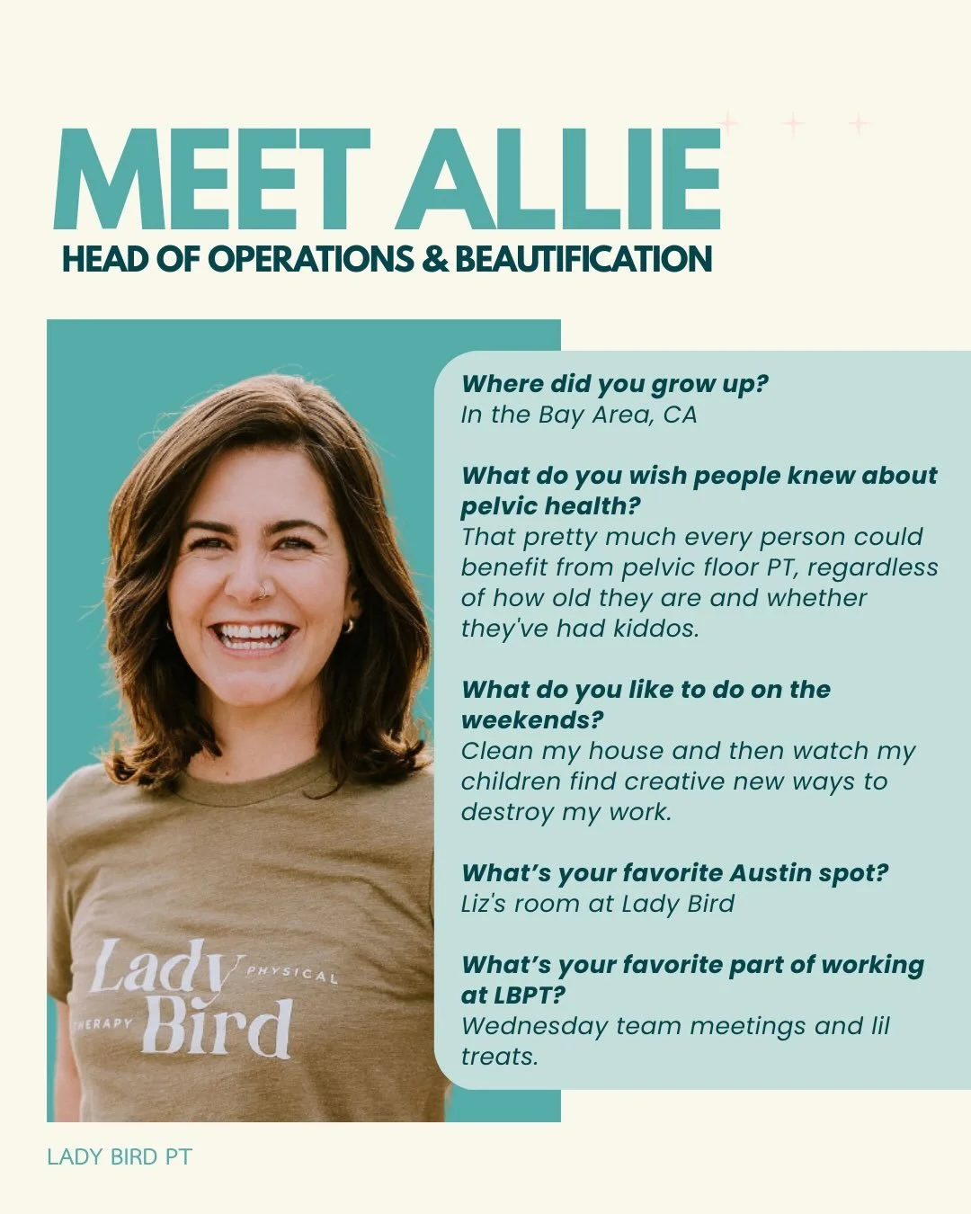 Meet 🌟 Allie 🌟 our head of operations, office management and team entertainment as well as our resident handiwoman-interior-design-chaos-generator-and-resolver. Allie has been with us for close to 5 years and she has had a huge role in shaping Lady