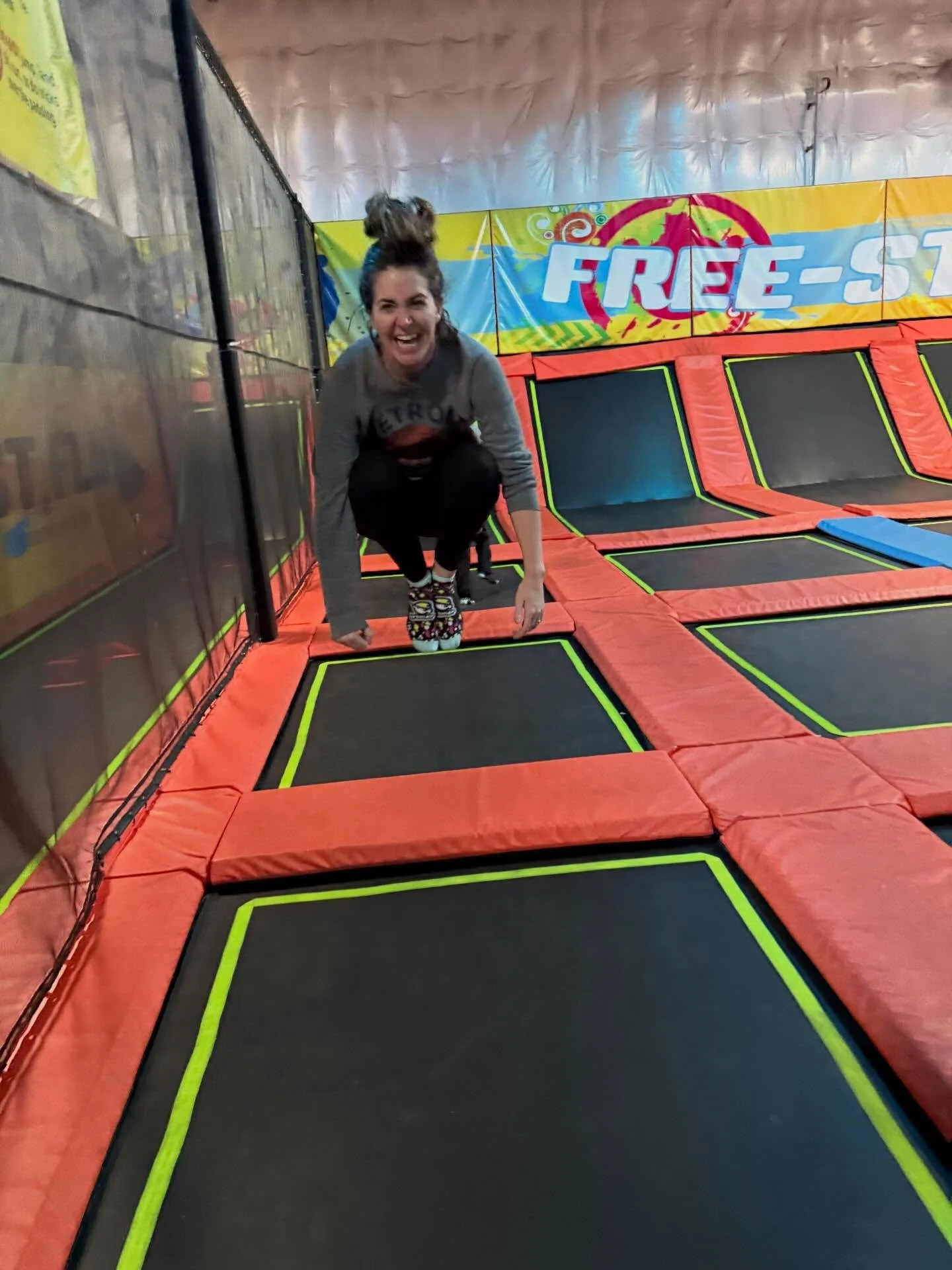 Allie: 39-year-old mom of two kiddos. Longtime Lady Bird employee and patient. Celebrating her youngest&rsquo;s 6th birthday by jumping her lil heart out on the Urban Air trampolines without a second thought.

Pelvic floor physical therapy isn&rsquo;