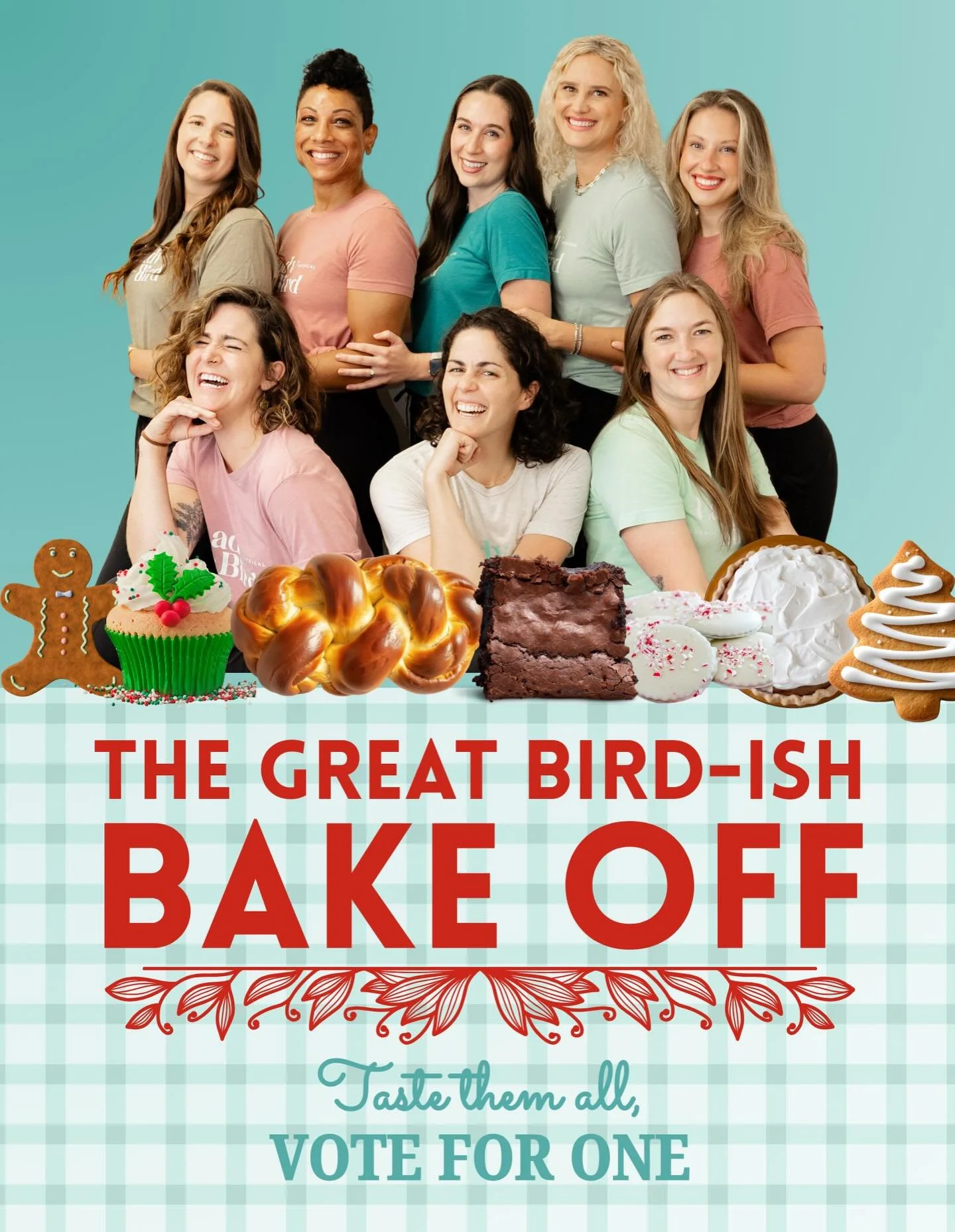 Today&rsquo;s patients are in for a special treat because the first Lady Bird bake-off is here! Trash was talked, treats were baked and now it&rsquo;s in the hands of all those who walk through our doors to crown our winner!

What&rsquo;s your favori