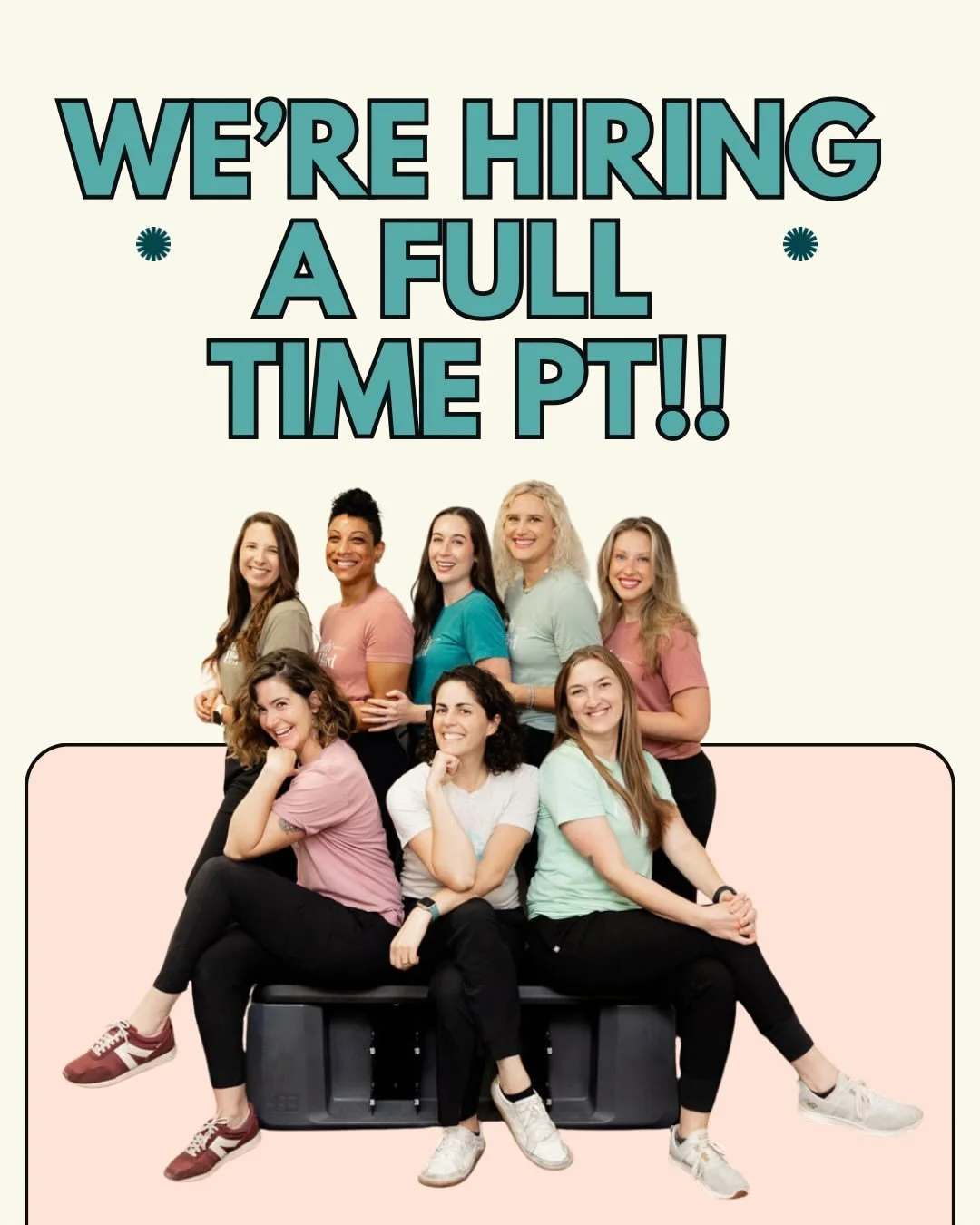 Lady Bird PT is a specialized pelvic health clinic on a mission to help people with vulvas live their happiest, healthiest, most confident lives&hellip; and we&rsquo;re hiring our next full time PT (open to part time for the right fit)! 

If you&rsqu