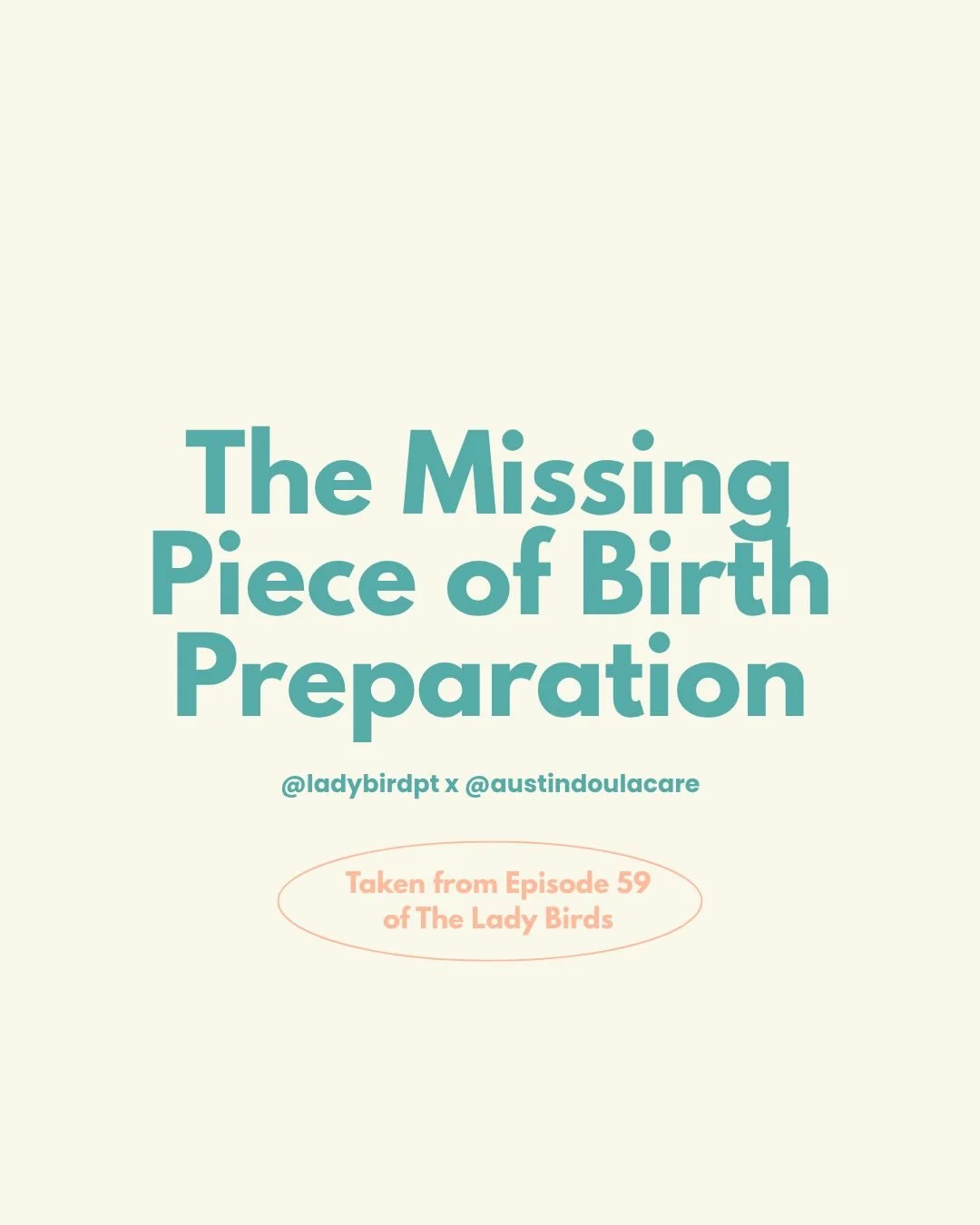 On our latest episode The Lady Birds, we # interviewed Kim Borchert, a birth &amp; postpartum doula (DTI), childbirth mentor (BFW), lactation educator, IBCLC Intern, and co-founder of Austin Doula Care @austindoulacare . This year, her organization w