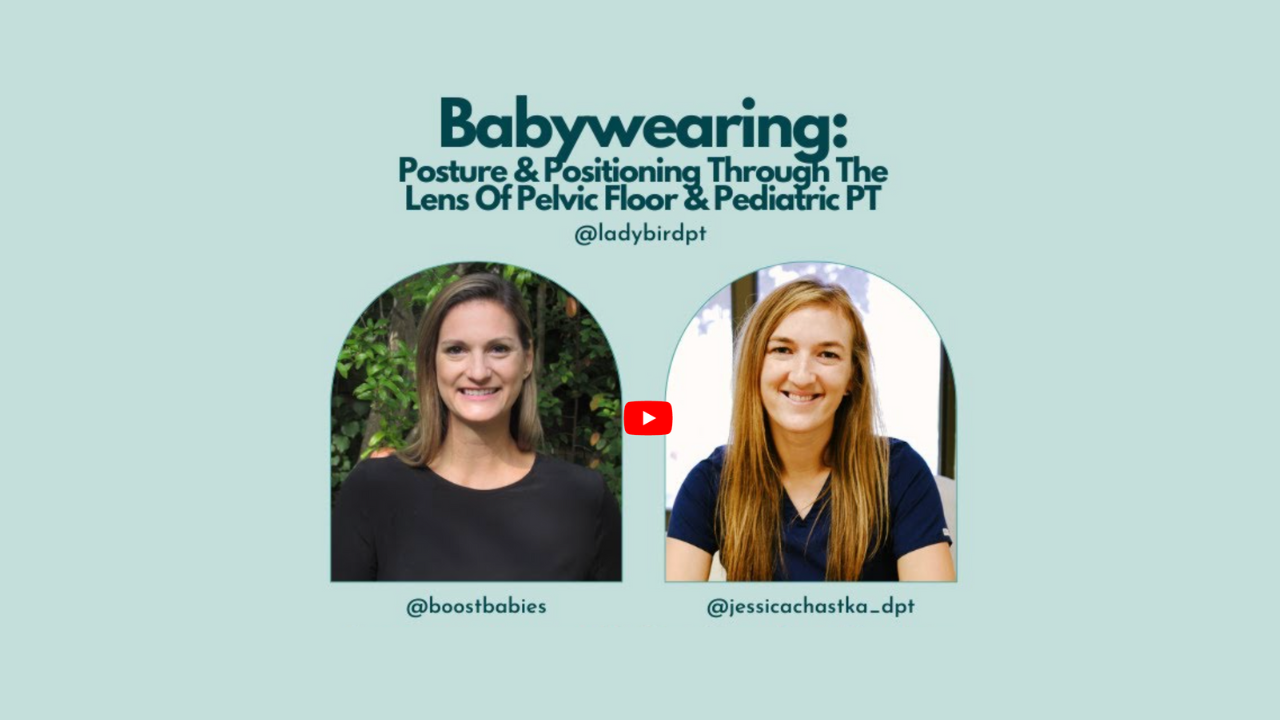 Babywearing Posture & Positioning Through The Lens Of Pelvic Floor
