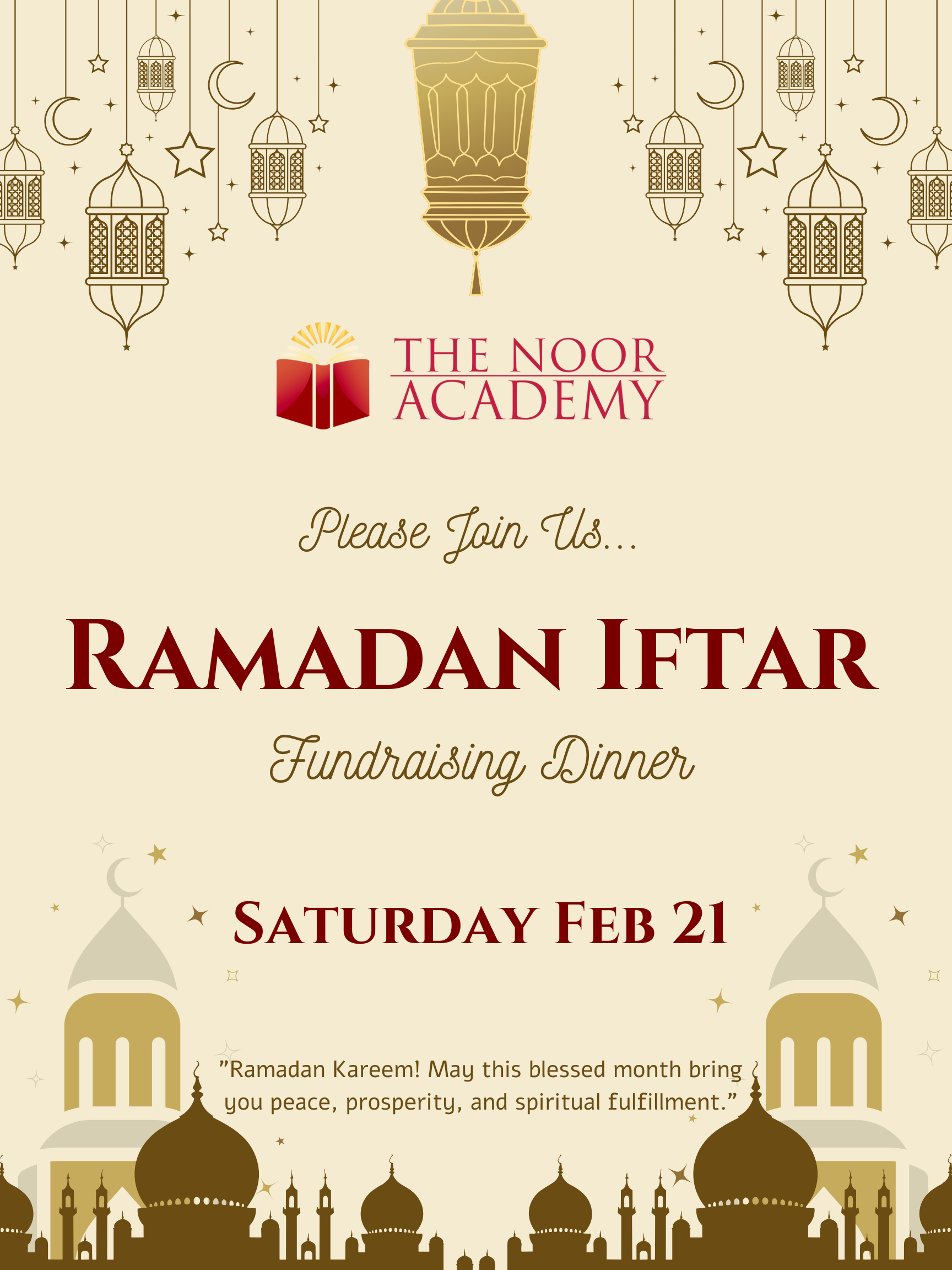 Fundraising Iftar Dinner