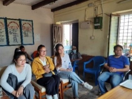  Briefing about Char Bhanjyang Centre for Health and training about Swinfen Telemedicine at the clinic 