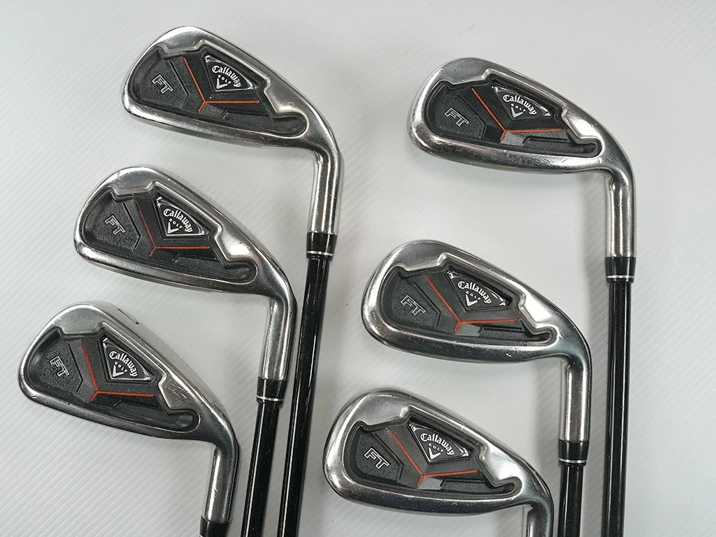 Exc set CALLAWAY FT Series irons 5-PW w. 60i Regular graphite