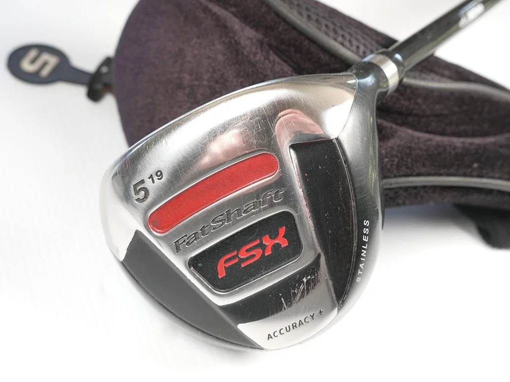 Exc. WILSON FATSHAFT FSX  19 deg #5 Fairway with Fatshaft Regular graphite