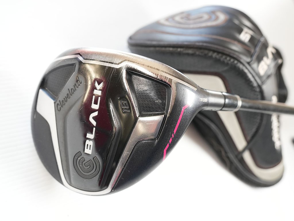 CLEVELAND Black 18.0 deg 5 wood w. Bassara 45g Ladies graphite