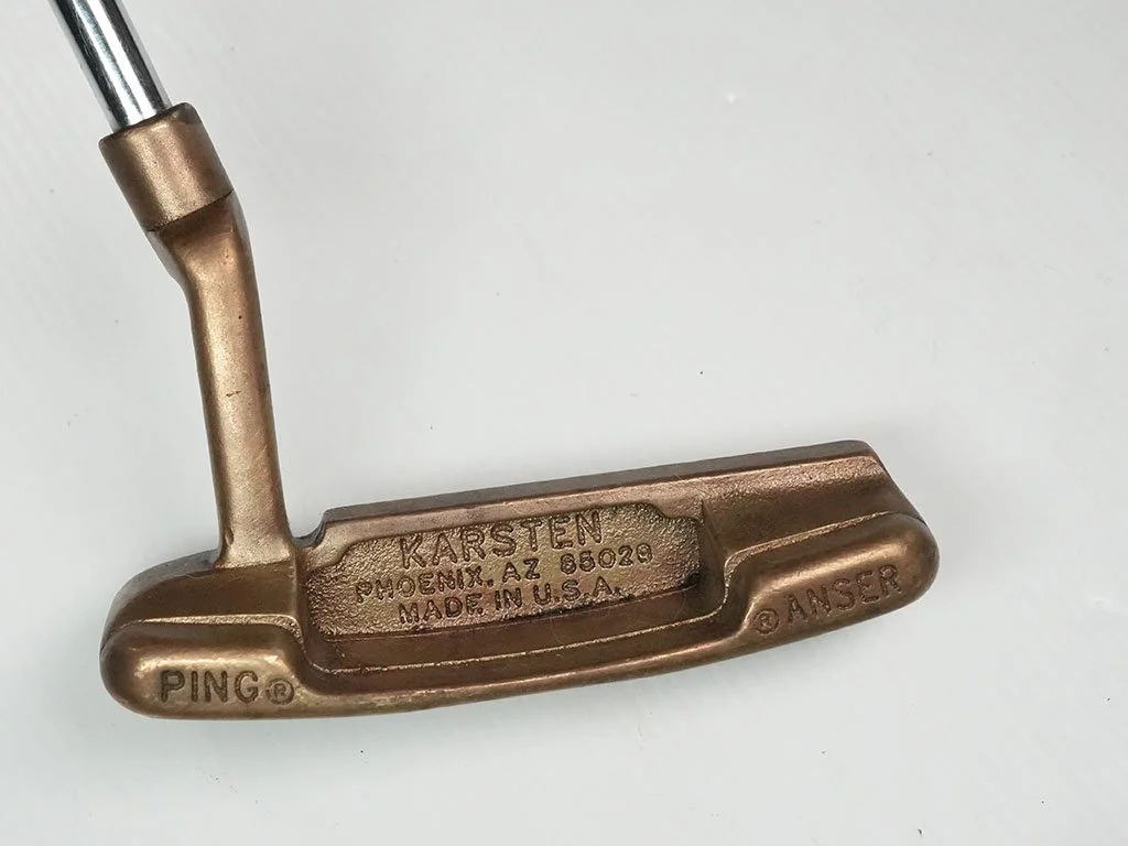 VG collectible Karsten PING ANSER 36in Manganese Bronze putter w. Zip 85029