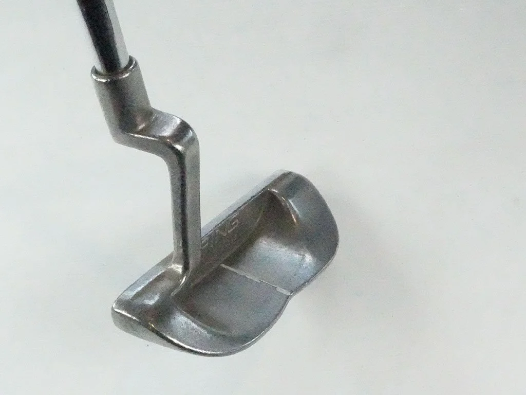 Classic PING B60 Stainless 34in putter w. original worn grip