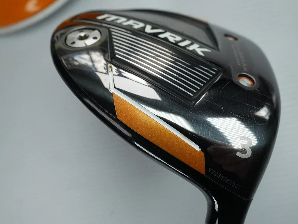 Exc. CALLAWAY MAVRIK 15 deg #3 FWY w. Evenflow Riptide 60g 6.0 stiff.
