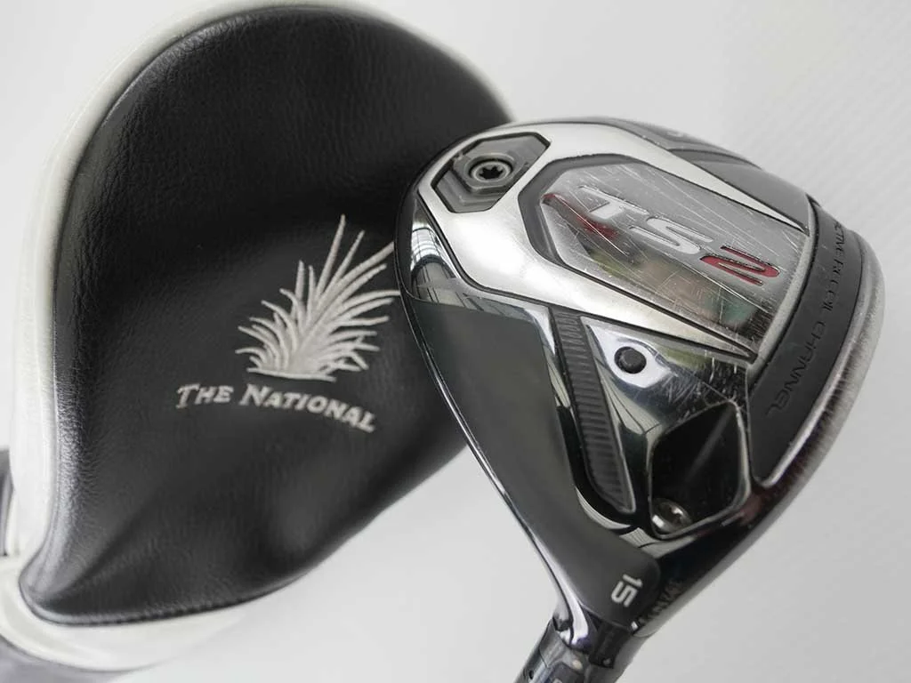 Exc. TITLEIST TS2 15 deg 3 wood w. HZRDUS 6.5 X-Stiff graphite