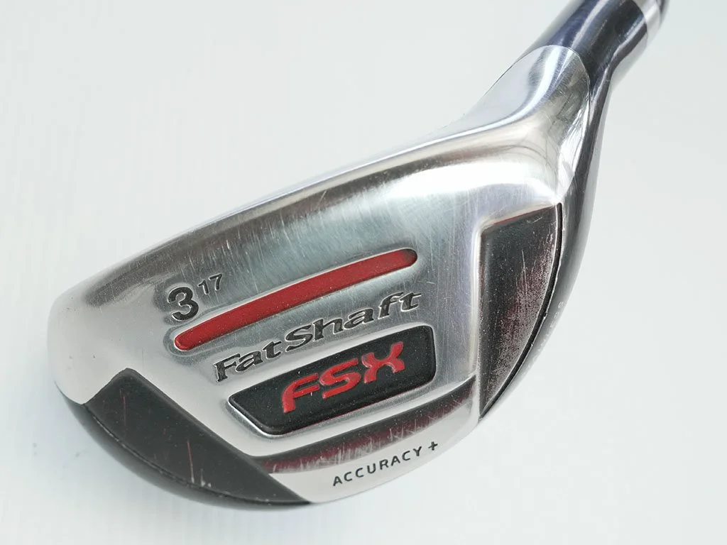 VG.  WILSON FATSHAFT FSX  17deg #3 Hybrid  Fatshaft Regular graphite