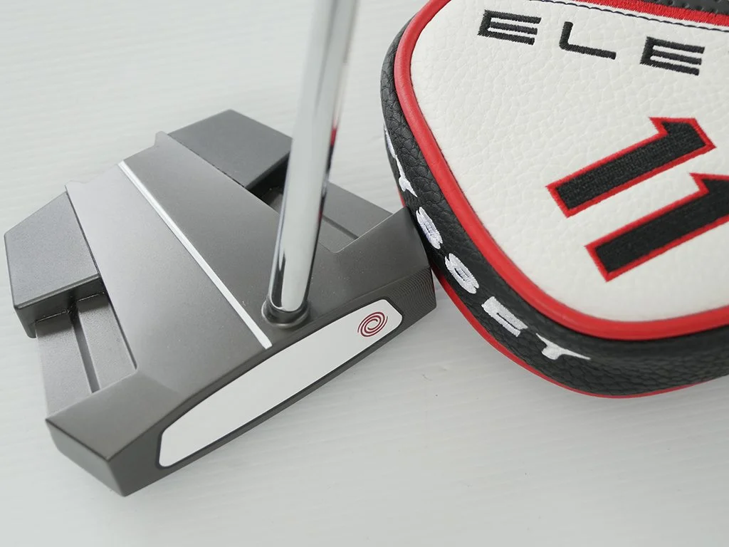 Mint, ex-shop display ODYSSEY Eleven Tour Lined 35in mallet putter
