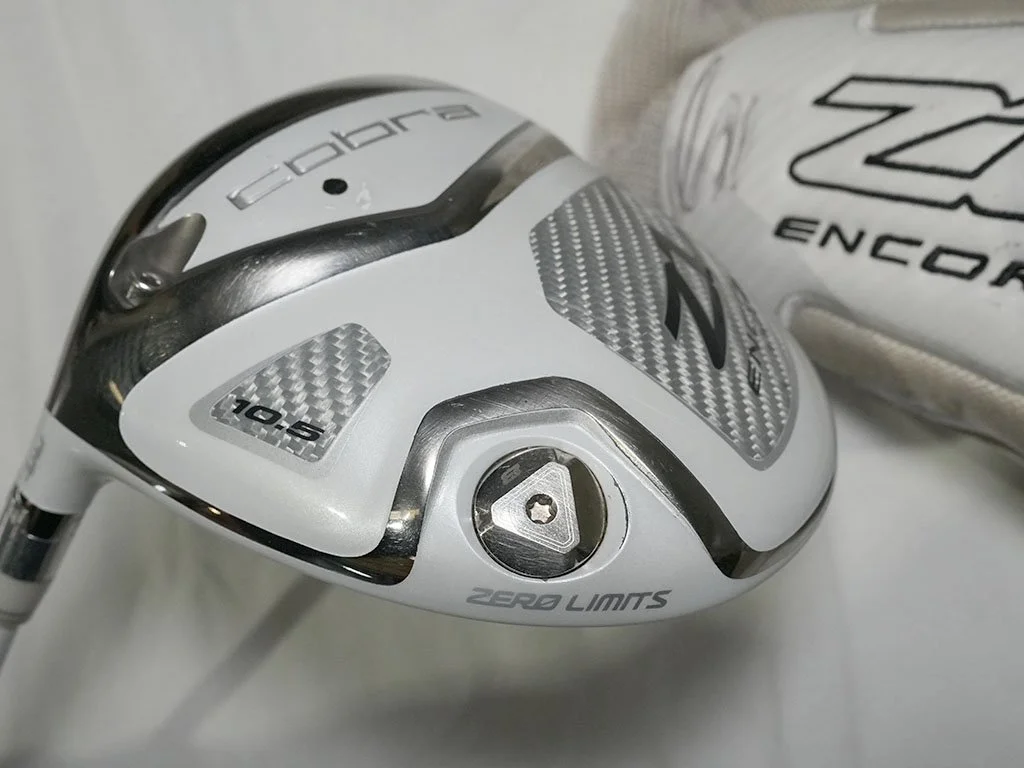 Very good condition COBRA ZL Encore LH  10.5 deg Driver Motore F1  55 S Stiff graphite