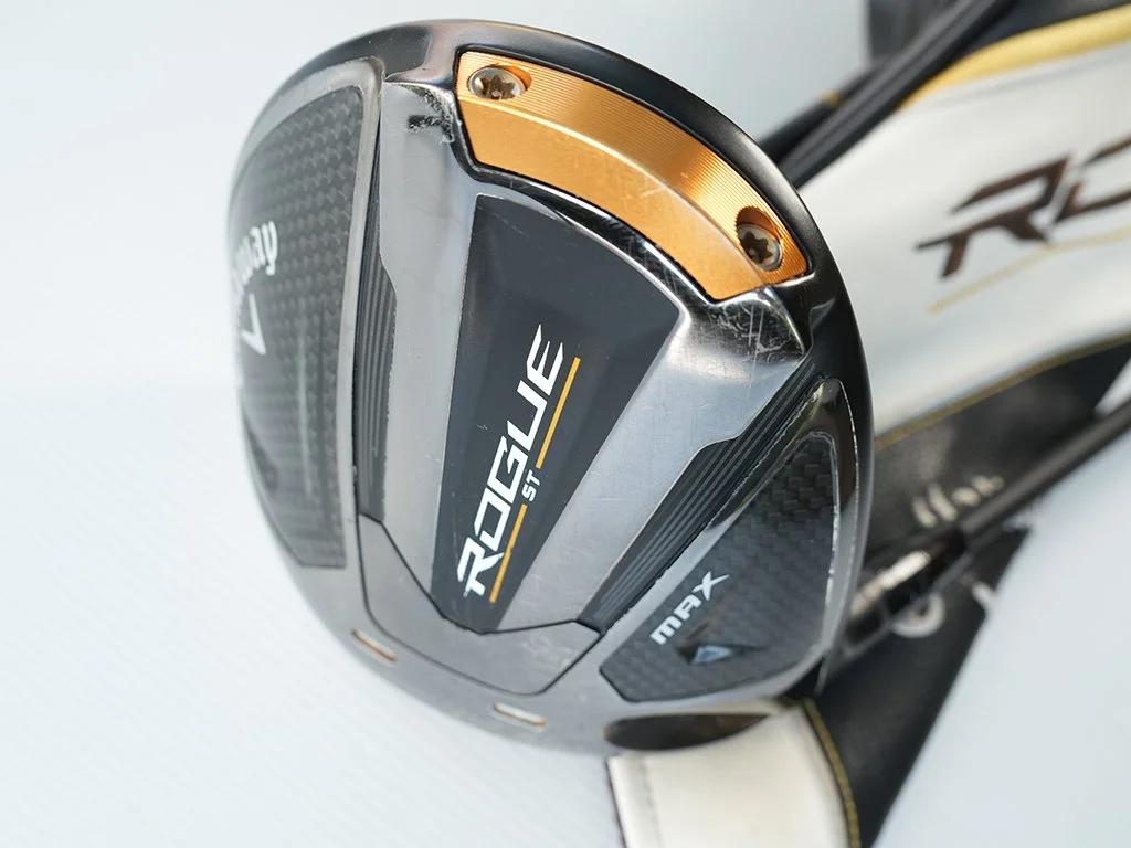 Exc. CALLAWAY Rogue ST Max LH 10.5 deg Driver w. VANQUISH R2 (Senior) graphite