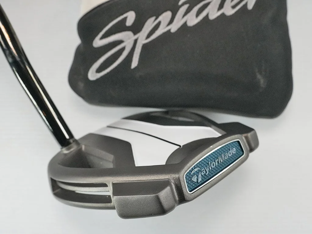 As new TAYLORMADE  Spider Tour X (X7) 35in  Mallet Putter w. SuperStroke Pistol 1.0  OS grip