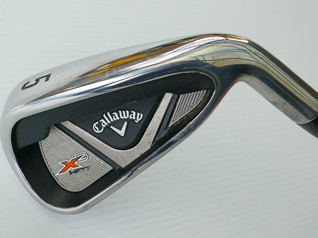 Exc. condition CALLAWAY X2 Hot #5 iron w. 55g “A” (Senior) graphite shaft