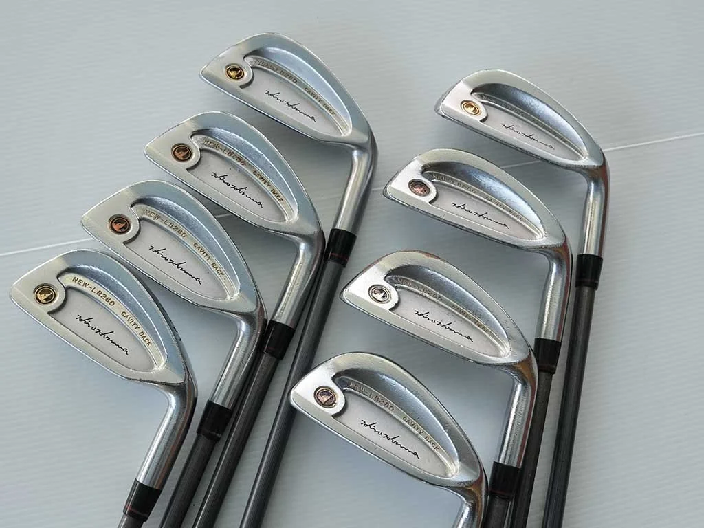 VG condition HONMA New LB-280 Cavity Back irons 4-11 w. Honma Featherweight R-1 graphite shafts