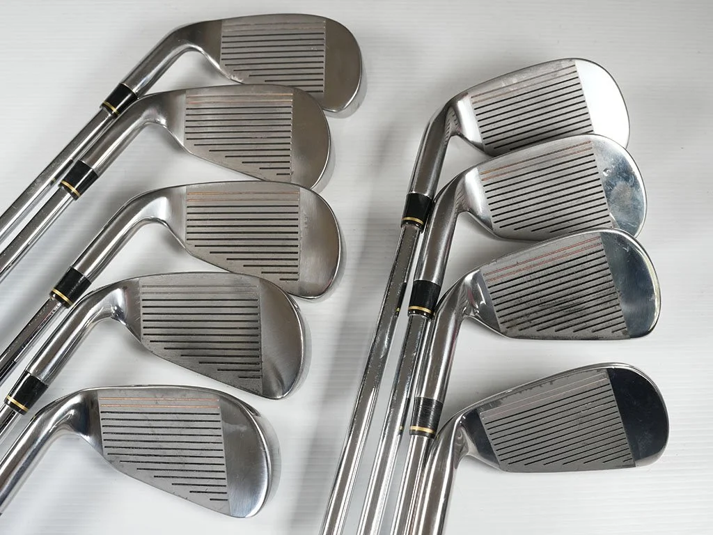 Exc.  BROSNAN Atlanta “Oversize” irons 3-SW w. Light  Reg steel shafts