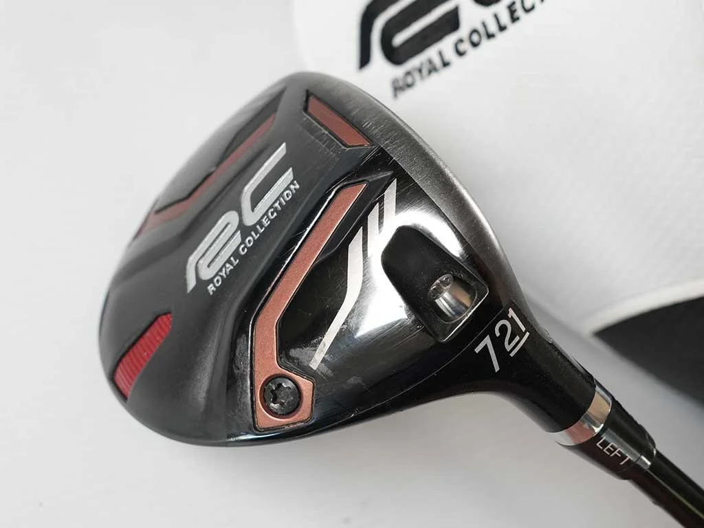 Near new ROYAL COLLECTION 21 deg #7 FWY w. AT-5 Stiff graphite & cover