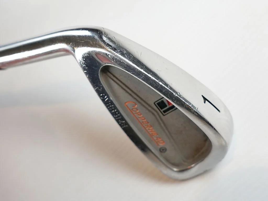 Single iron:  COPPERHEAD  OS  LH   #1 iron  w. TT Lite  Stiff steel