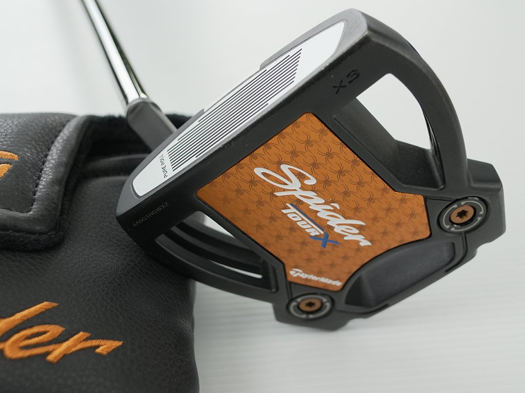 As new TAYLORMADE  Spider Tour X 35in LH Mallet Putter