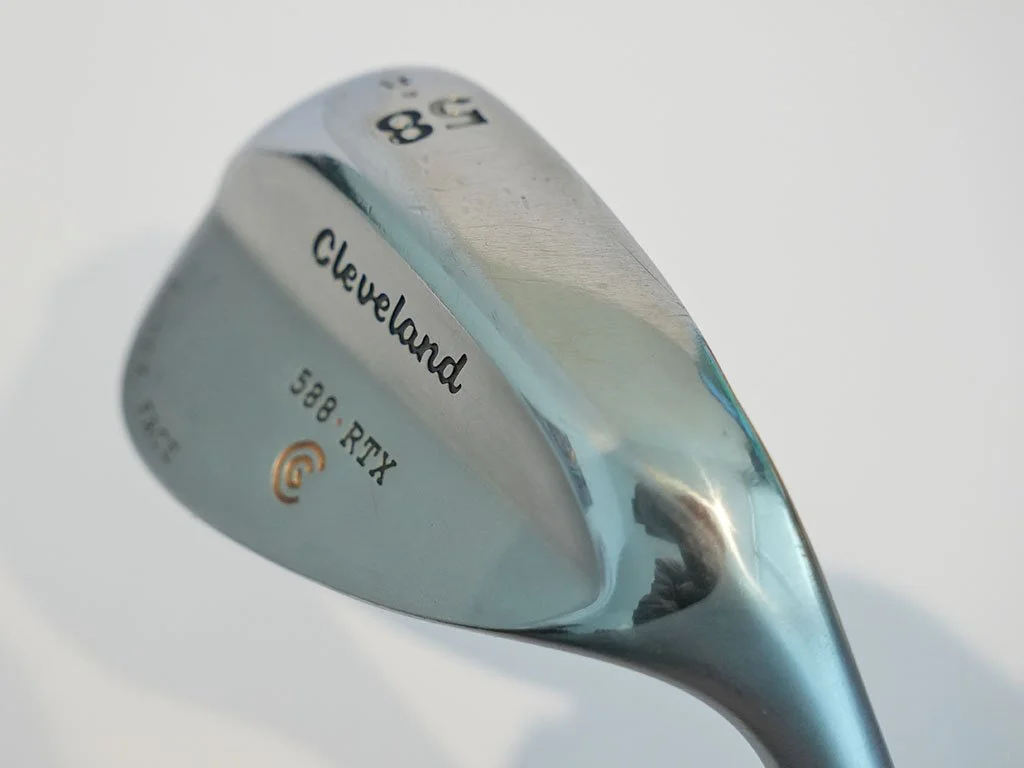 Near new CLEVELAND RTX.588 Rotex 2.0 58 deg 1-Dot LH Lob Wedge