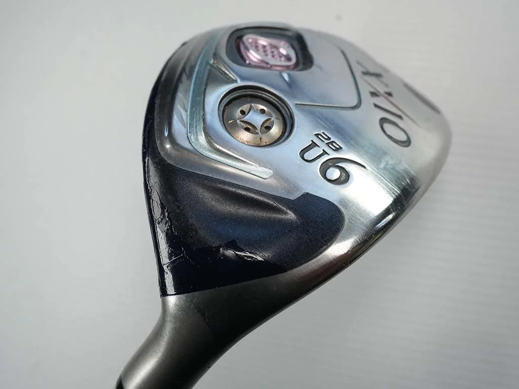 VG  XXIO MP800 28 deg U6 Hybrid with the 38g Mid Bend  Ladies graphite shaft