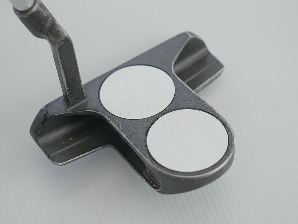 V.G. ODYSSEY 2-Ball Blade 34in putter w. original standard profile grip