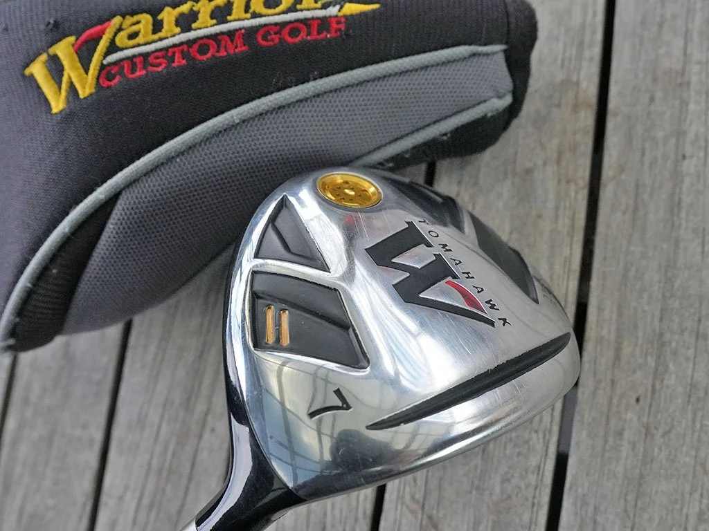 Near New WARRIOR Tomahawk #7 Fairway w.  Regular graphite & cover