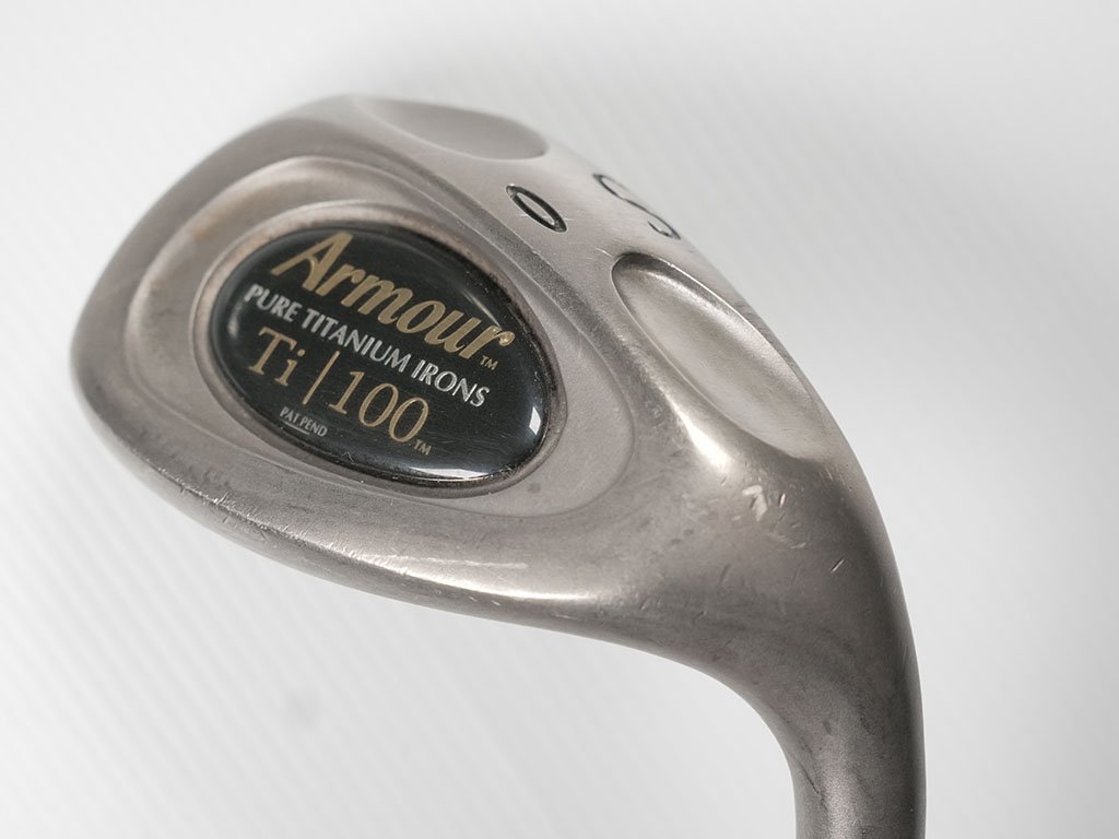 Classic ARMOUR “Pure Titanium” Ti I 100 SW w. Armour Ti 100 Stiff graphite shaft
