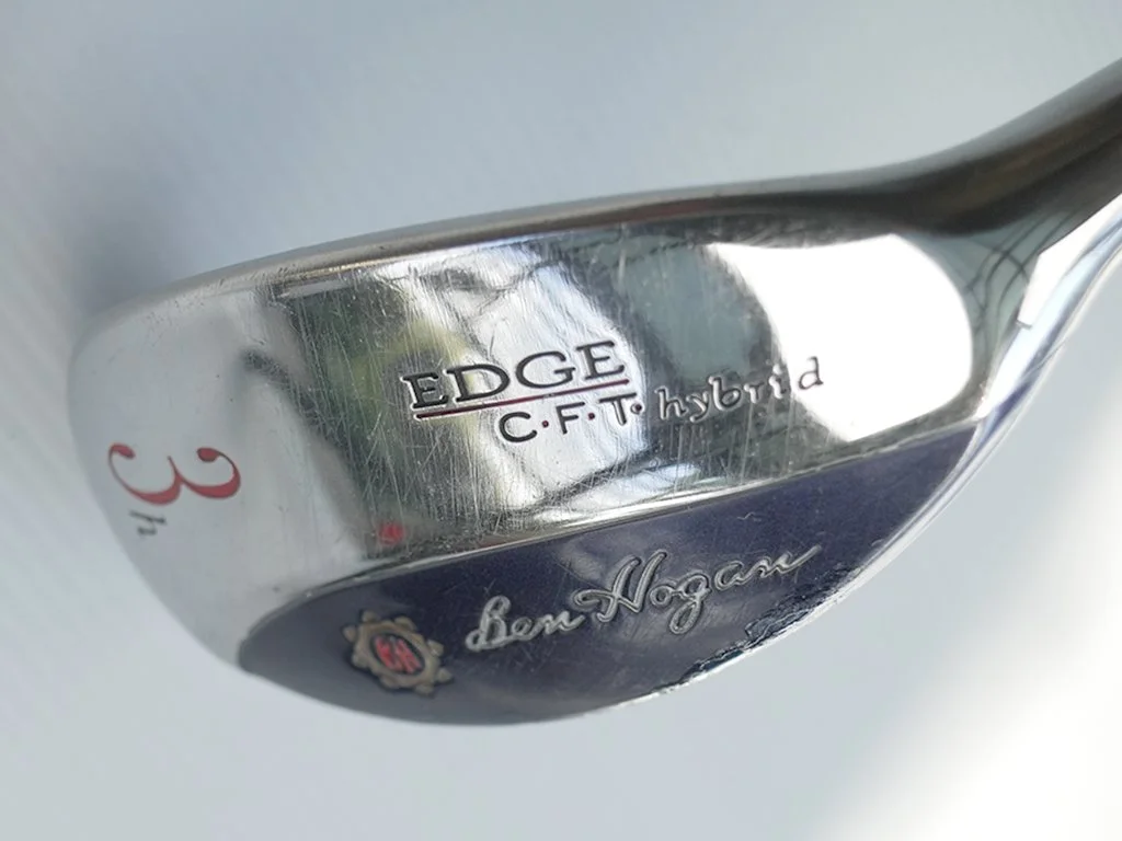 VG.  BEN HOGAN Edge CFT 21 deg #3 hybrid  w.  Aldila NV85 Regular graphite