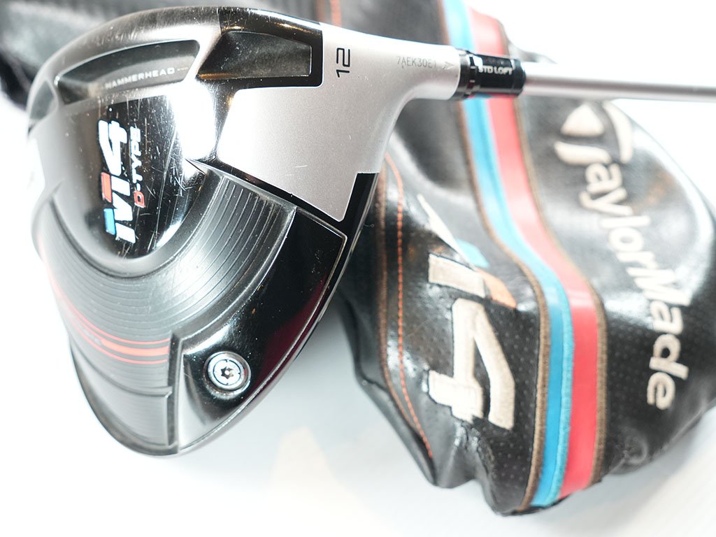 VG.  TAYLORMADE M4 12 degree  Driver w. Matrix White Tie MFS X5 55-R Regular graphite  w.c.