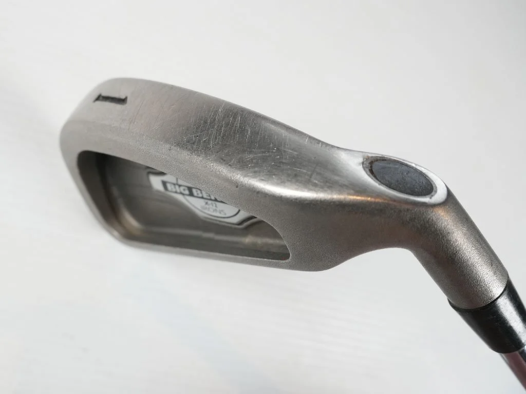 Single iron:  CALLAWAY Big Bertha X-12  #1 iron  w. Tri-Gold Stiff steel